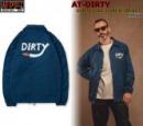 AT-DIRTY DIRTY FIRE COACH JACKET NAVY(アットダーティー・ダーティーファイアコーチジャケット・ネイビー)