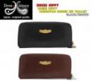 DRESS HIPPY CORDOVAN ROUND ZIP WALLET  BLACK/BROWN(ドレスヒッピー・コードバンラウンドジップウォレット・ブラック/ブラウン)