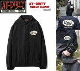 AT-DIRTY COACH JACKET BLACK(アットダーティー・コーチジャケット・ブラック)