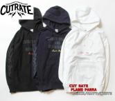 CUTRATE FLAME PARKA BLACK/NAVY/WHITE(カットレート・フレームパーカー・ブラック/ネイビー/ホワイト)