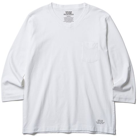 CRIMIE /2P PACK 7TH V-NECK(クライミー・7分袖 2パックVネックTシャツ