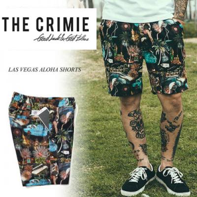 CRIMIE LAS VEGAS ALOHA SHORTS・BLACK(クライミー