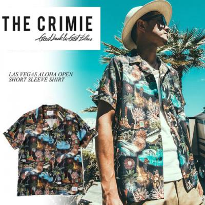 CRIMIE LAS VEGAS ALOHA OPEN SHORT SLEEVE SHIRT