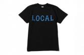 CUTRATE LOCAL T-SHIRT  BALCK(カットレート・ローカルTシャツ・ブラック)