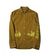 CUTRATE OXFORD L/S B,D SHIRT・MUSTARD(カットレイト・オックスフォードロングスリーブボタンダウンシャツ・マスタード)