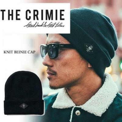 CRIMIE KNIT BEINIE CAP BLACK/NAVY(クライミー・ニット