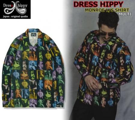 DRESS HIPPY MONROE L/S SHIRT MULTI(ドレスヒッピー・モンローロング