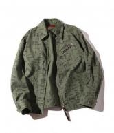 CUTRATE ALLOVER PATTERN 91-B TYPE JACKET OLIVE(カットレイト・オールオーバーパターン 91-Bタイプジャケット・オリーブ)