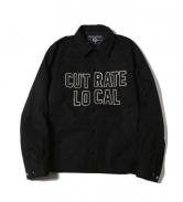 CUTRATE COACH JACKET BLACK(カットレイト・コーチジャケットジャケット・ブラック)