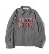 CUTRATE COACH JACKET INDIGO HICKORY(カットレイト・コーチジャケットジャケット・ヒッコリー)