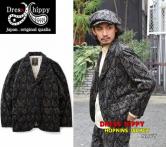 DRESS HIPPY HOPKINS JACKET NAVY(ドレスヒッピー・ホプキンスジャケットコーデュロイ・ネイビー)