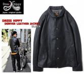 DRESS HIPPY DENVER LEATHER JACKET BLACK(ドレスヒッピー・デンバーレザージャケット・ブラック)