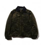 CUTRATE CORDUROY BOA JACKET OLIVE(カットレイト・コーデュロイボアジャケット・オリーブ)