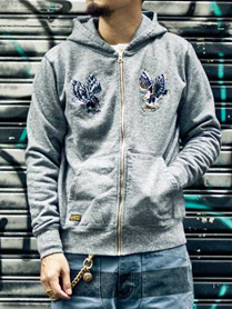 SALE 50%OFF】Provider Raptor Zip Hoody GRAY(プロバイダー・ラポター