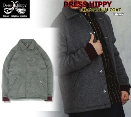 DRESS HIPPY DH-STADIUM COAT GRAY(ドレスヒッピー・DH-スタジアム