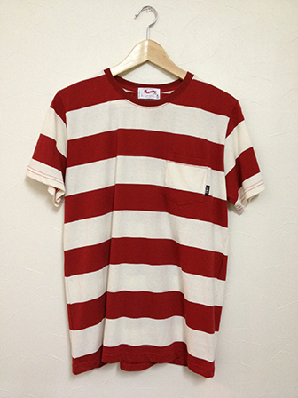 TON-UP S/S T-SHIRT RD/WH