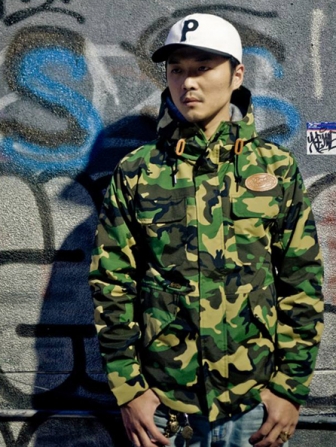 【SALE 50%OFF】Provider KEEP ROLLING "Mountain Parka"　CAMO